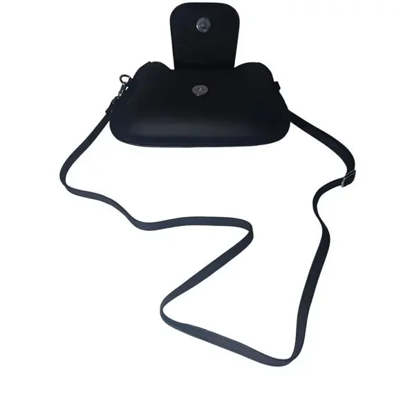 Cat Lady Box Black Cat Ear Purse Crossbody Shoulder Bag - Picture 5 of 6